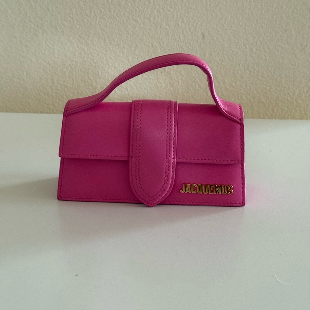 Jacquemus Vibrant Pink Mini Bag